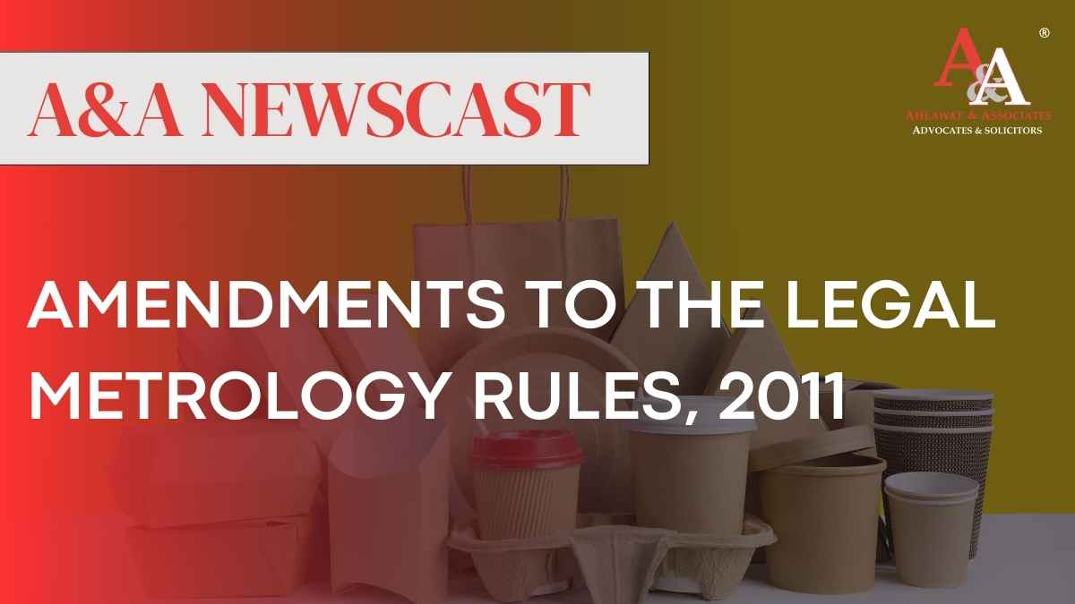 Amendments to the Legal Metrology (Packaged Commodities) Rules, 2011