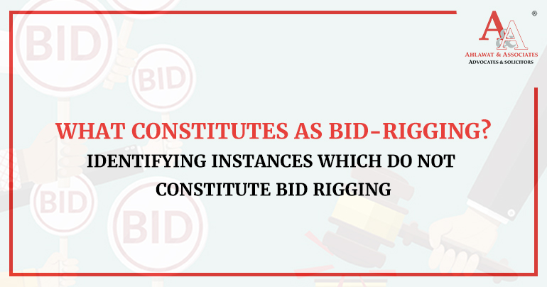 Identifying Instances which do not Constitute Bid Rigging