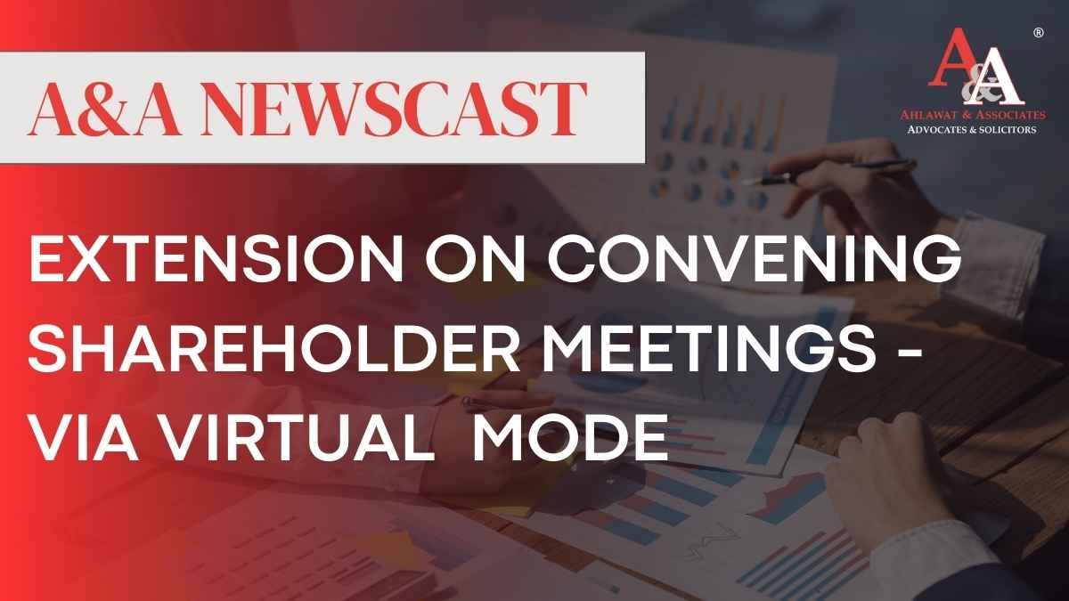 Extension on Convening Shareholder Meetings via Virtual Mode